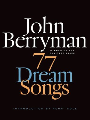 cover image of 77 Dream Songs